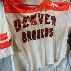 Women's broncos shirt jersey